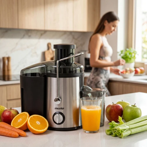 Sulčiaspaudė Mesko | Juicer | MS 4126b | Type Juicer maker | Nerūdijantis plienas | 600 W | Greičių skaičius 3