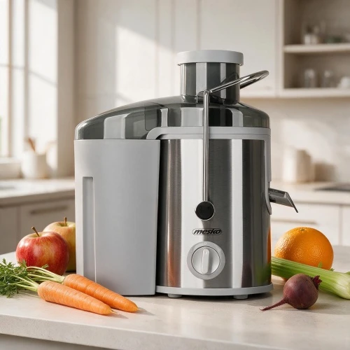 Sulčiaspaudė Mesko | Juicer | MS 4126 | Type Automatic juicer | Nerūdijantis plienas | 600 W | Extra large fruit input | Greičių skaičius 3