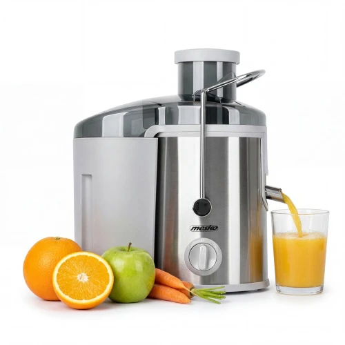 Sulčiaspaudė Mesko | Juicer | MS 4126 | Type Automatic juicer | Nerūdijantis plienas | 600 W | Extra large fruit input | Greičių skaičius 3