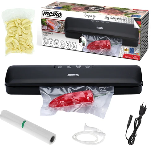 Mesko | Vacuum sealer | MS 4492 | Power 95 W | Juodas