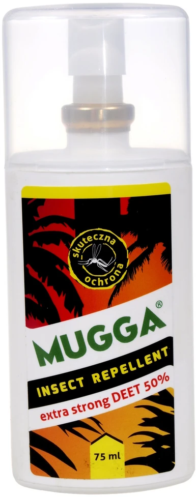 Uodų repelentas Mugga Extra Strong 50% DEET 75ml