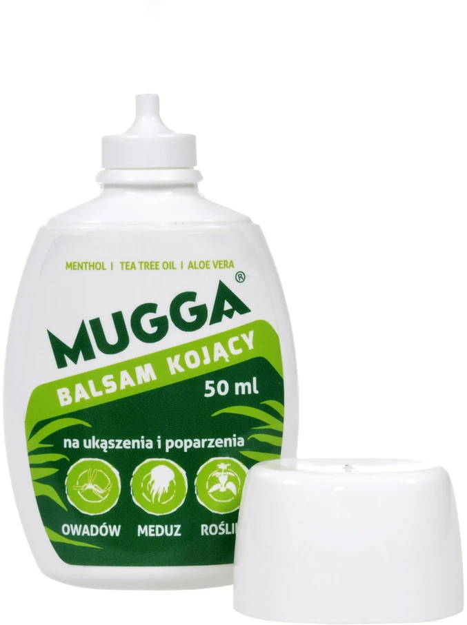 „Mugga Strong“ 50 % dezinfekcinis skystis nuo uodų ir erkių + „Mugga“ balzamas