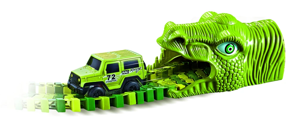 Multi Track Daugiafunkcis takelis – Dinozaurų lenktynių trasa, 325 dalys (41764)