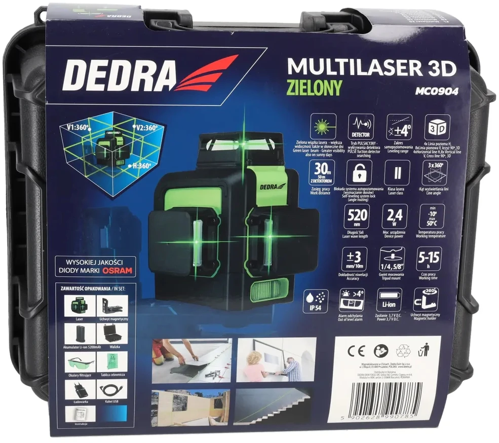 Dedra Multilazeris 3D alias