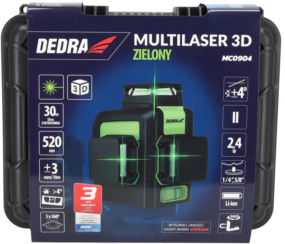Dedra Multilazeris 3D alias