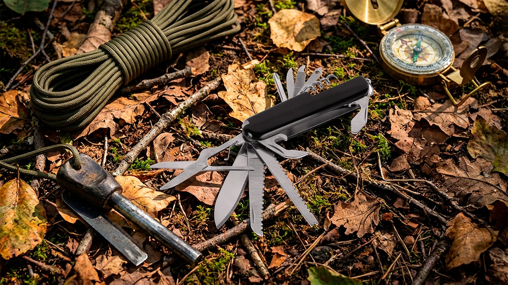 Rebel Multitool, Daugiafunkcis įrankis, daugiafunkcis įrenginys - kišeninis peilis