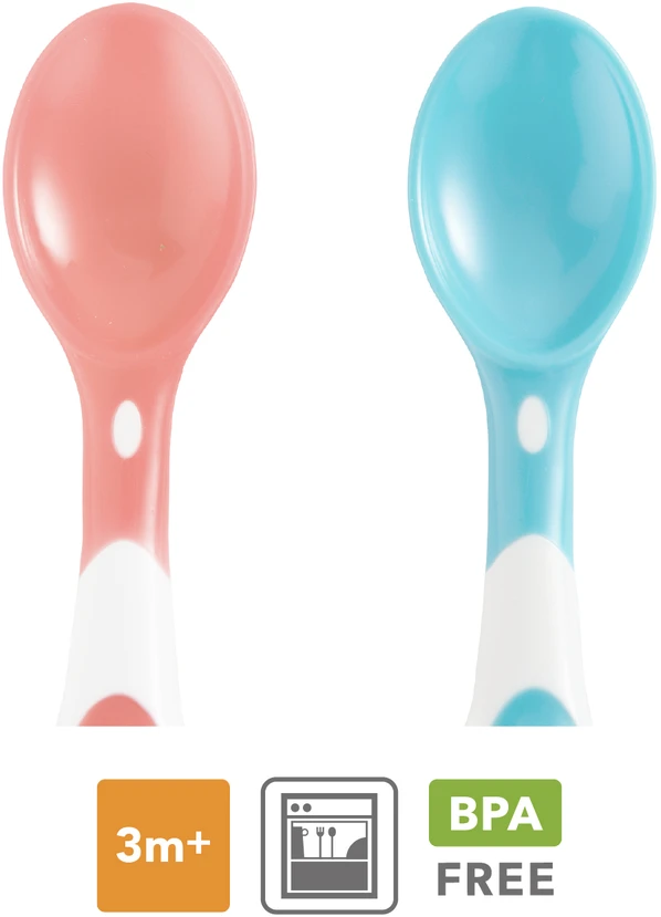 MUNCHKIN šaukšteliai minkštu galiuku 6 vnt. Soft Tip Spoons 4m+ 011003
