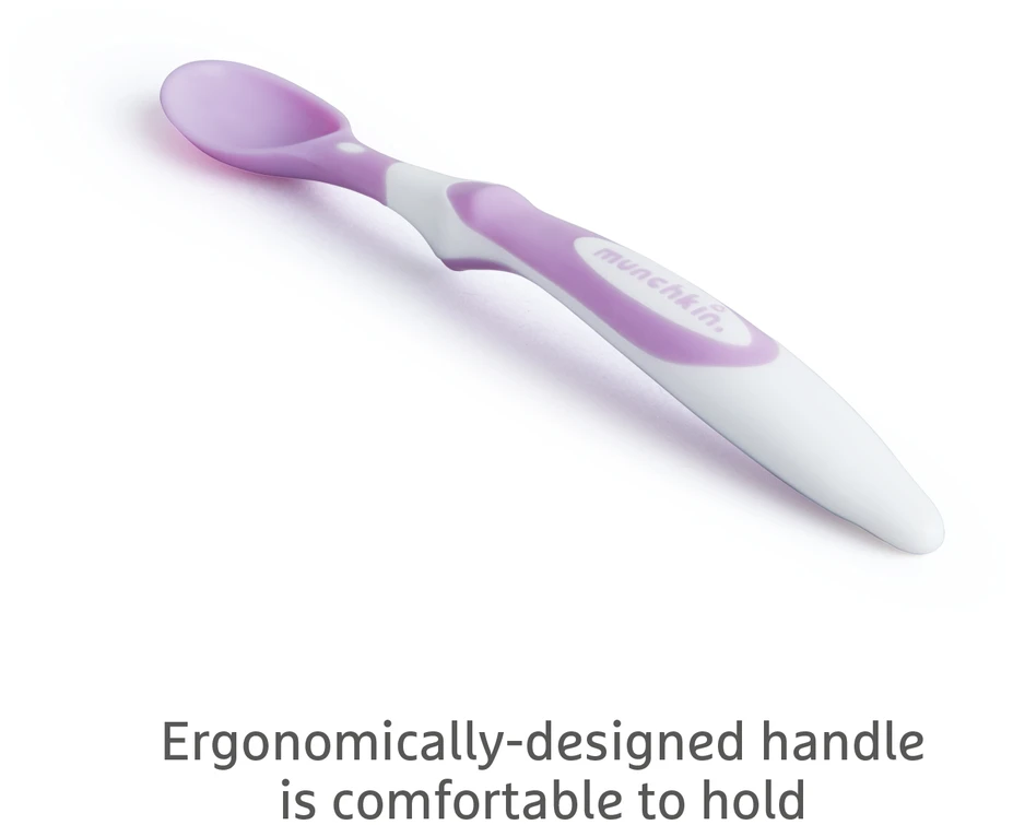 MUNCHKIN šaukšteliai minkštu galiuku 6 vnt. Soft Tip Spoons 4m+ 011003