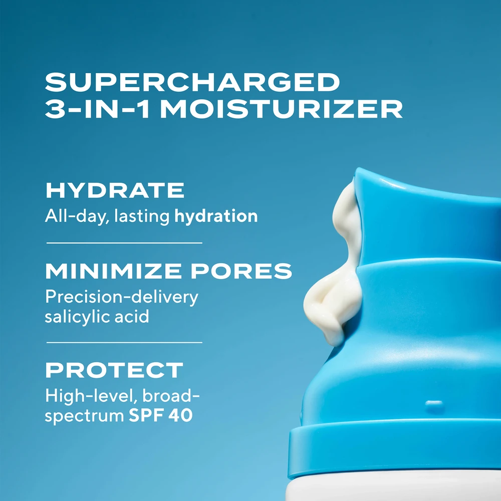 Murad Skincare Murad Superactive Moisturizer Oil + Pore Control SPF40 veido kremas, 50 ml