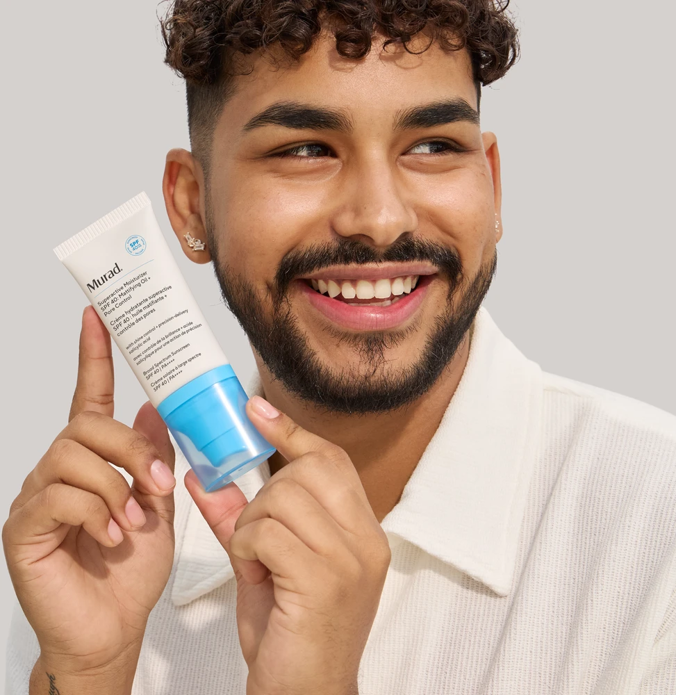 Murad Skincare Murad Superactive Moisturizer Oil + Pore Control SPF40 veido kremas, 50 ml