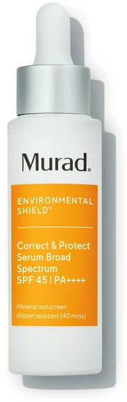 Murad odos priežiūros priemonė Murad Correct & Protect serumas SPF45 PA++++, 30 ml