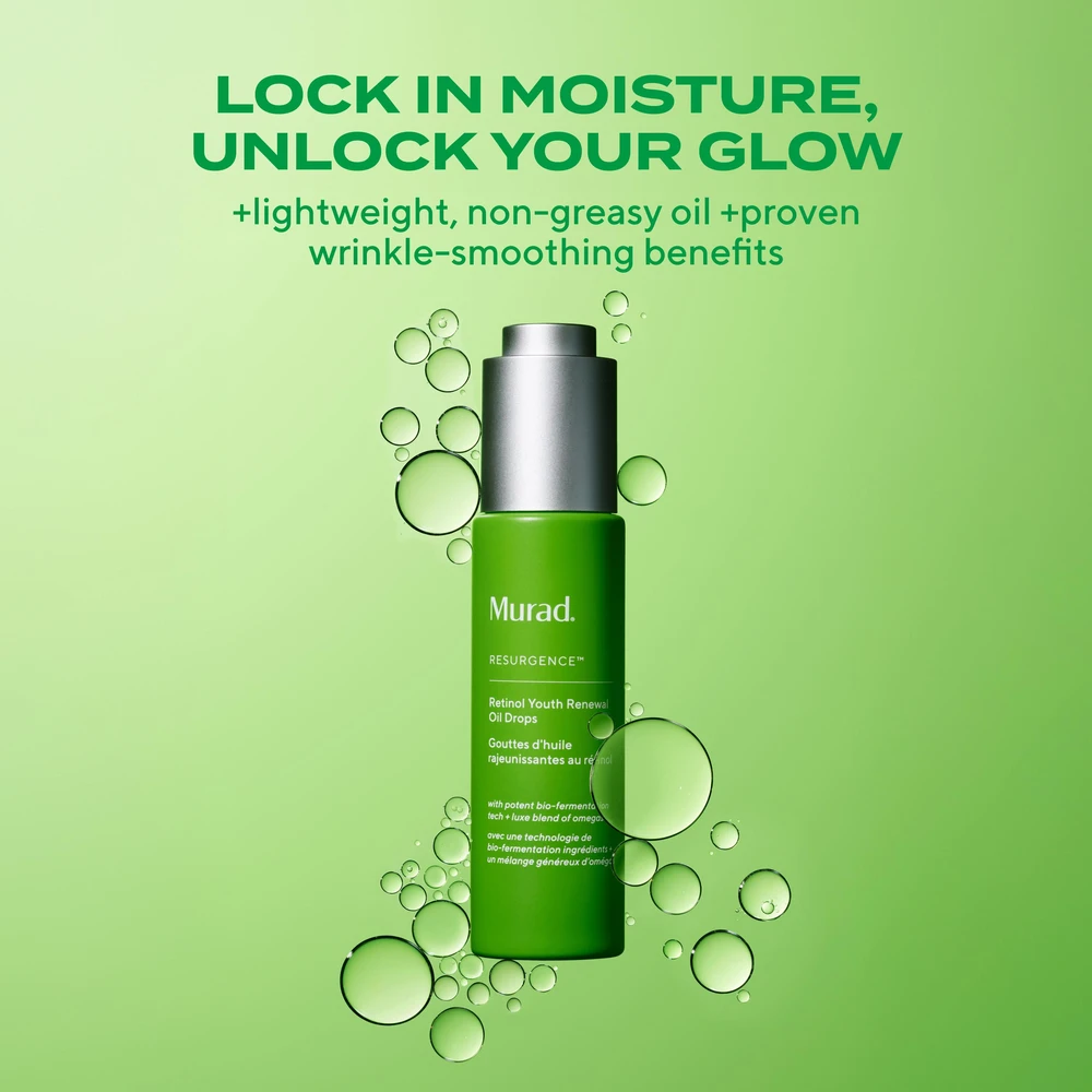 Murad Skincare Murad Retinol Youth Renewal Drops veido serumas, 30 ml