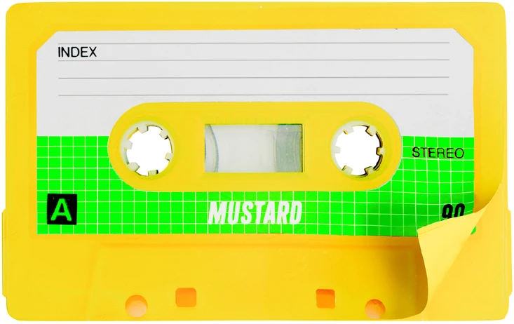 Mustard Garstyčios – kasetiniai lipnūs lapeliai – 3 coliai x 2 coliai