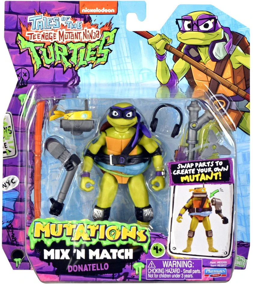 Mutant Vėžliai - Mutacijų pasakos - Pagrindinės figūrėlės - Donatello