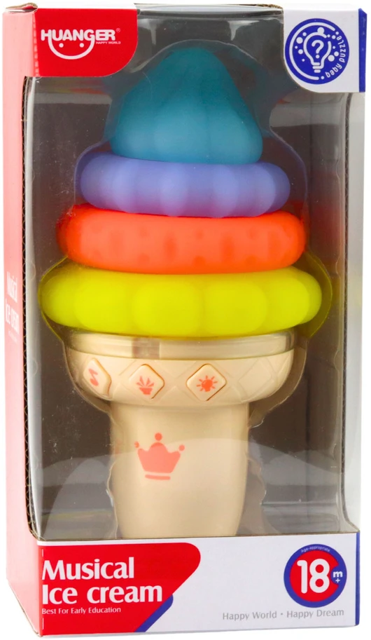 Lean Toys Muzikinis edukacinis žaislas mažyliams su šviesomis ir garsais