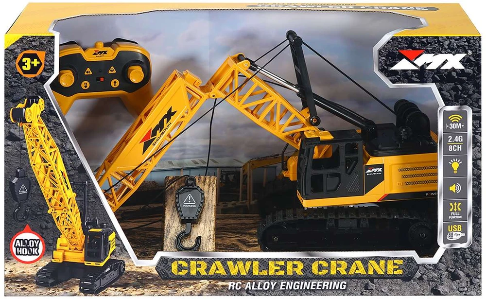 MX R/C Constructions - Crane R/C 2,4GHz, 3,7V ličio jonų, 8 kanalų (471475)