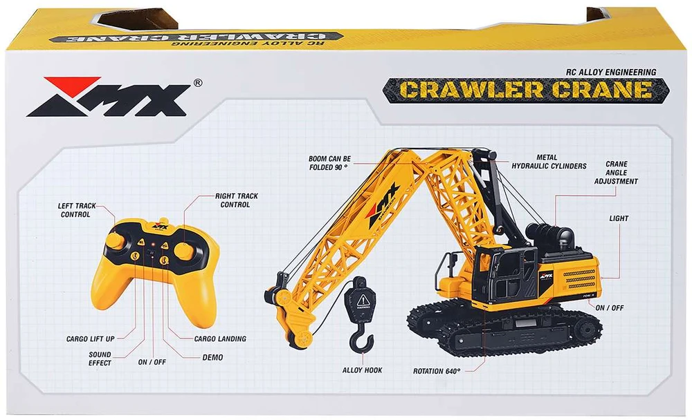 MX R/C Constructions - Crane R/C 2,4GHz, 3,7V ličio jonų, 8 kanalų (471475)