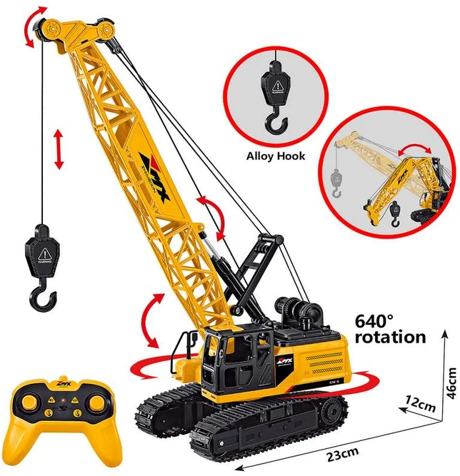 MX R/C Constructions - Crane R/C 2,4GHz, 3,7V ličio jonų, 8 kanalų (471475)