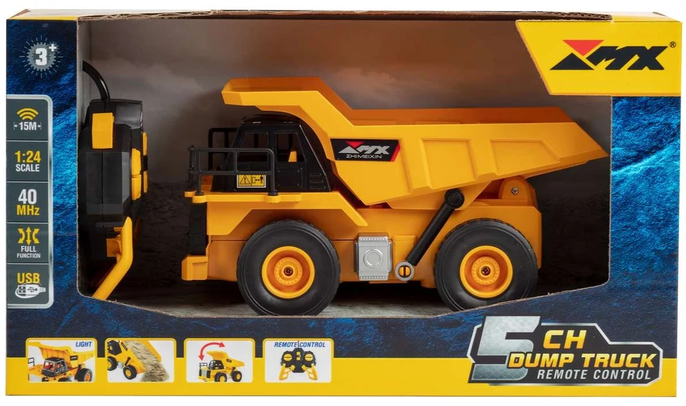 MX R/C Constructions - Dumper R/C 1:24 2,4GHz, 3,7V 500mAh, 6 kanalai (471462)