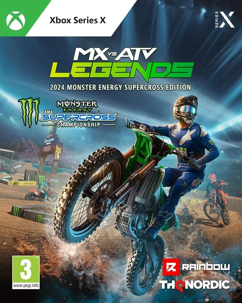 „Thq Nordic MX vs ATV Legends“ – 2024 m. „Monster Energy Supercross Edition“ „XBOX Series X“