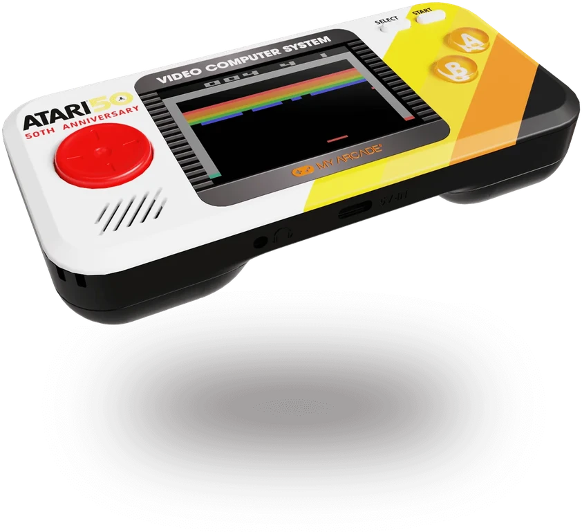 MY ARCADE MANO ARKADA Mano Arcade Pocket Player Pro Atari 100 žaidimai