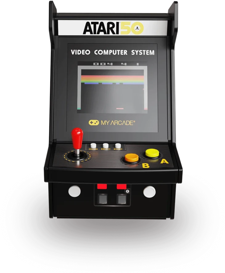 MY ARCADE Mano Arkadinis Mikro Grotuvas Pro Atari 100 Žaidimų 6,75"