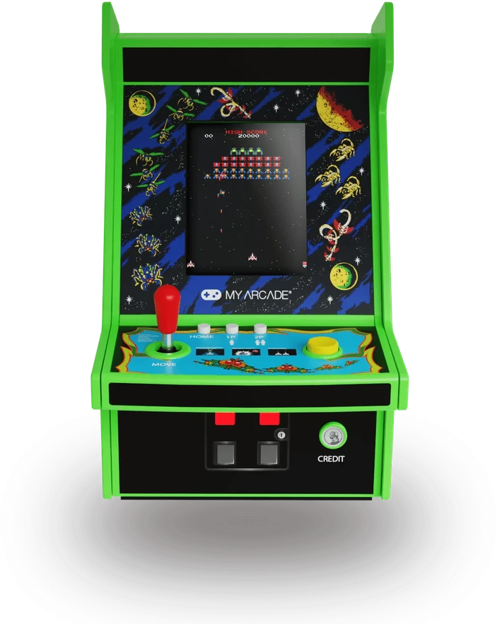 MY ARCADE Mano arkadinis mikro grotuvas Pro Galaga 2 žaidimai
