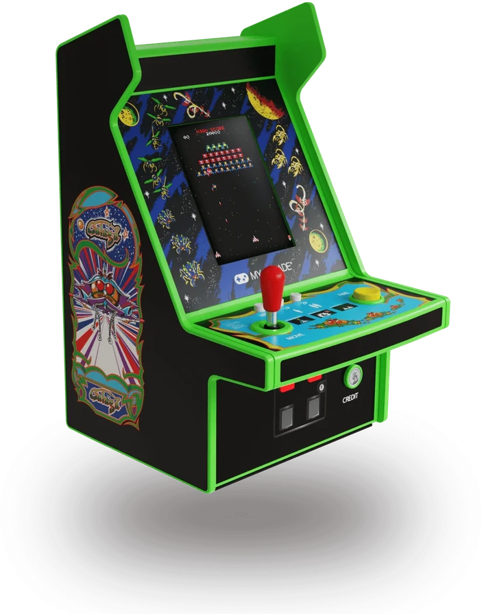 MY ARCADE Mano arkadinis mikro grotuvas Pro Galaga 2 žaidimai