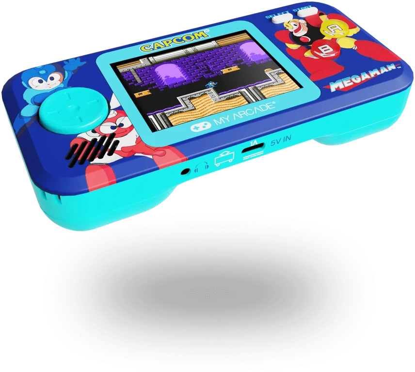 „My Arcade Pocket Player Pro Megaman 6“ žaidimai