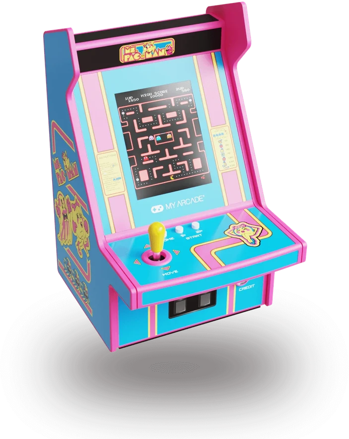 MY ARCADE Žaidimų Konsolė Pro Ms Pacman 6,75"