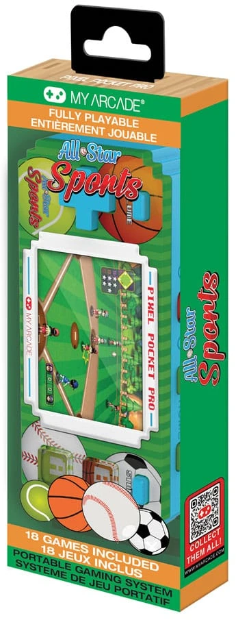 „My Arcade“ – nešiojama žaidimų sistema „All-Star Sport“ („Pixel Pocket Gaming“)