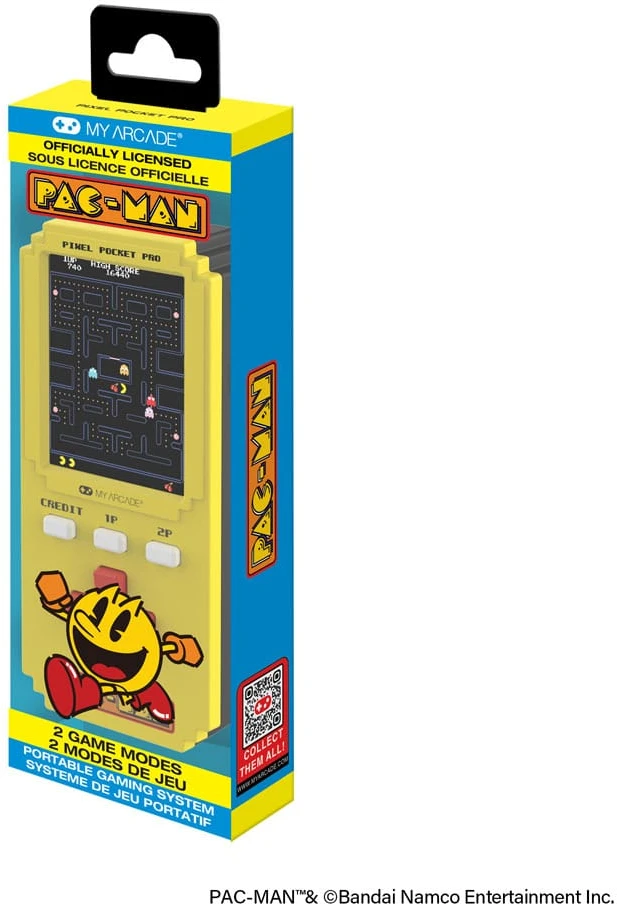 My Pac-Man Pixel Pocket Pro nešiojama žaidimų konsolė