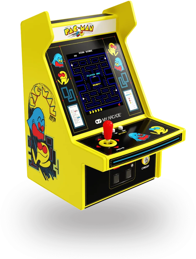 MY ARCADE Žaidimų Konsolė Player Pro Pacman 6.75"