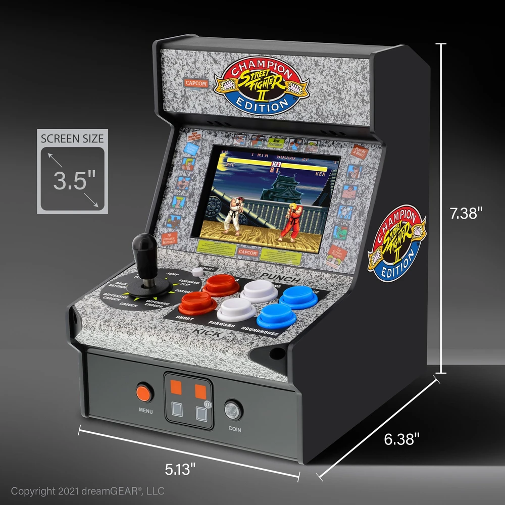 MY ARCADE Žaidimų Konsolė Street Fighter 2