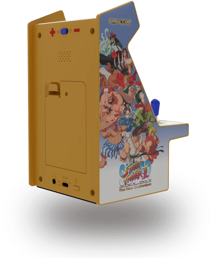 MY ARCADE Žaidimų Konsolė Pro Super Street Fighter 2 6.75"