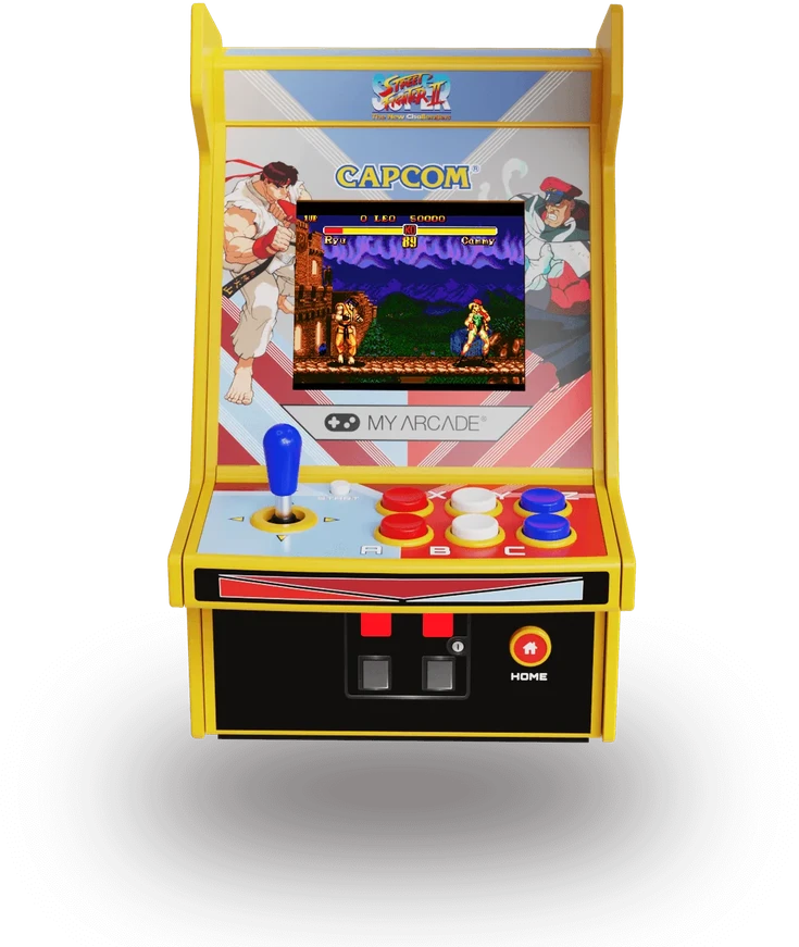 MY ARCADE Žaidimų Konsolė Pro Super Street Fighter 2 6.75"