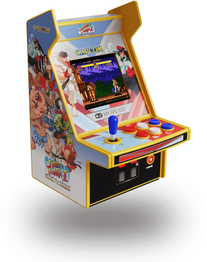 MY ARCADE Žaidimų Konsolė Pro Super Street Fighter 2 6.75"