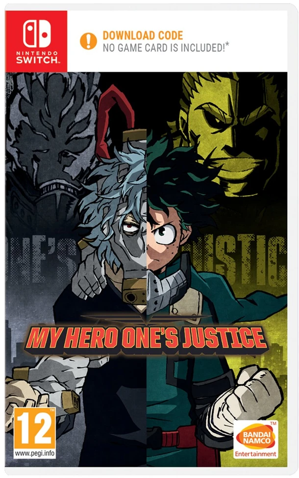 „My Hero One’s Justice“ (kodas dėžutėje) – „Nintendo Switch“