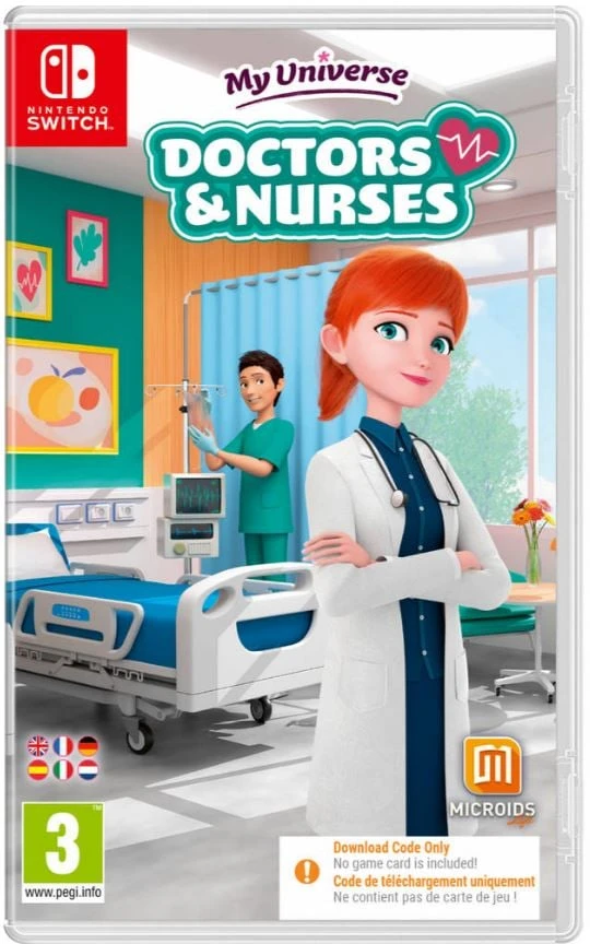 My Mano visata: gydytojai ir slaugytojai (kodas dėžutėje) – „Nintendo Switch“.