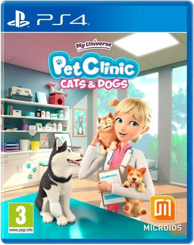 MY MANO VISATA: GYVINIŲ GYVŪNINĖS KLINIKA KATINĖS IR ŠUNYS – PlayStation 4