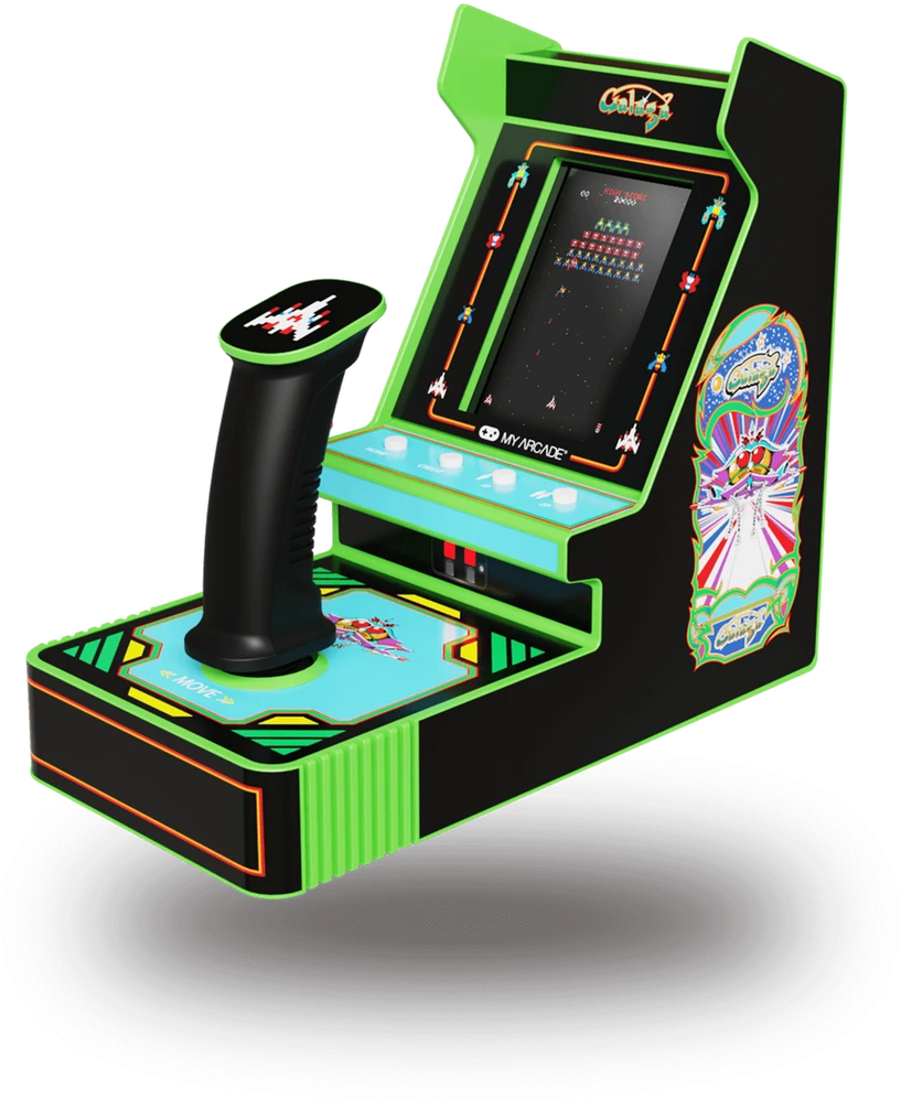 MY ARCADE My Mano žaidimų automatai – „Joystick Player Galaga 2“ žaidimai