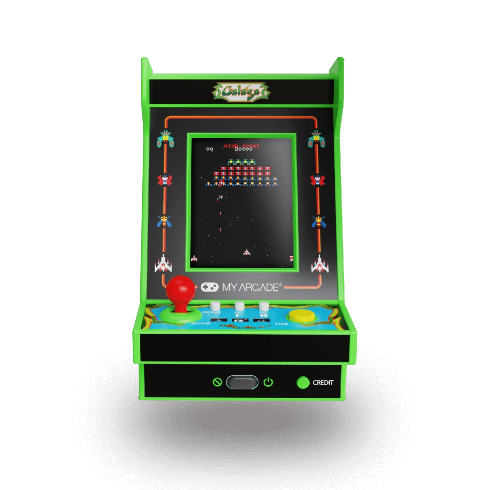 My Mano žaidimų automatai – „Nano Player Galaga 2 Games“ 4,5 colio