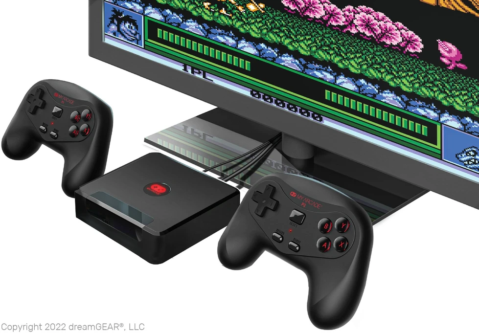 Žaidimų Konsolė - MY ARCADE Gamestation Belaidė, 308 Žaidimai