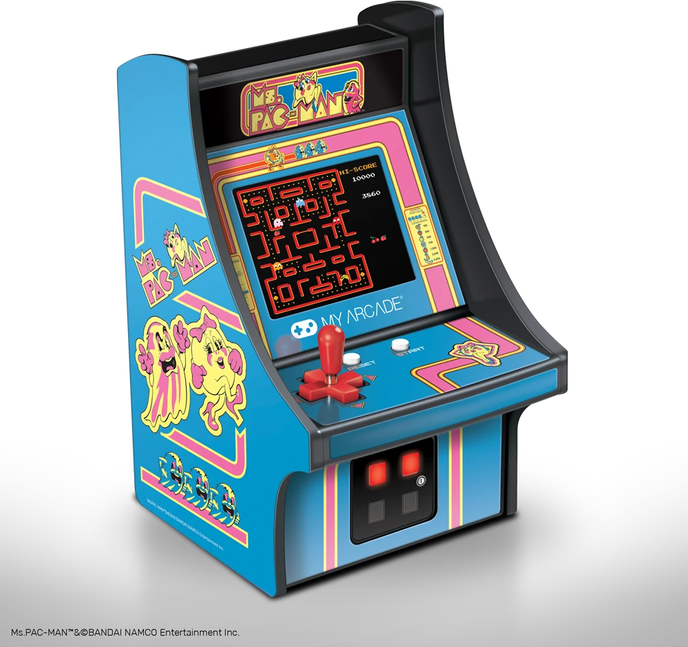 MY ARCADE Žaidimų Konsolė Player Ms Pacman 6.75"