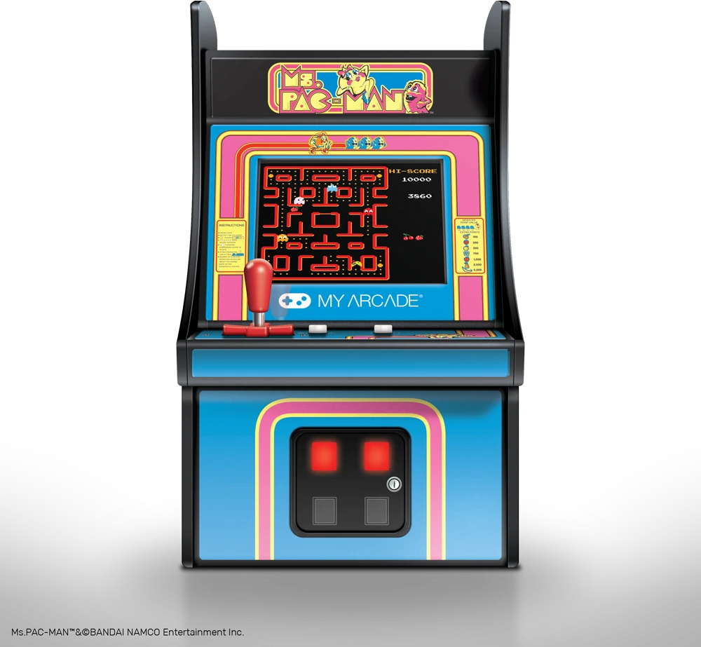 MY ARCADE Žaidimų Konsolė Player Ms Pacman 6.75"
