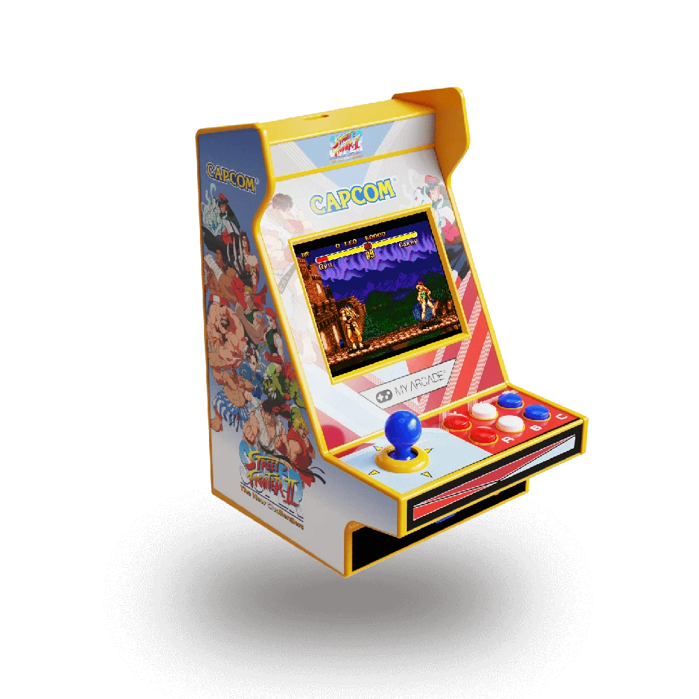 MY ARCADE Mano Arcade Nano Player Pro Super Street Fighter 2 2 Žaidimai