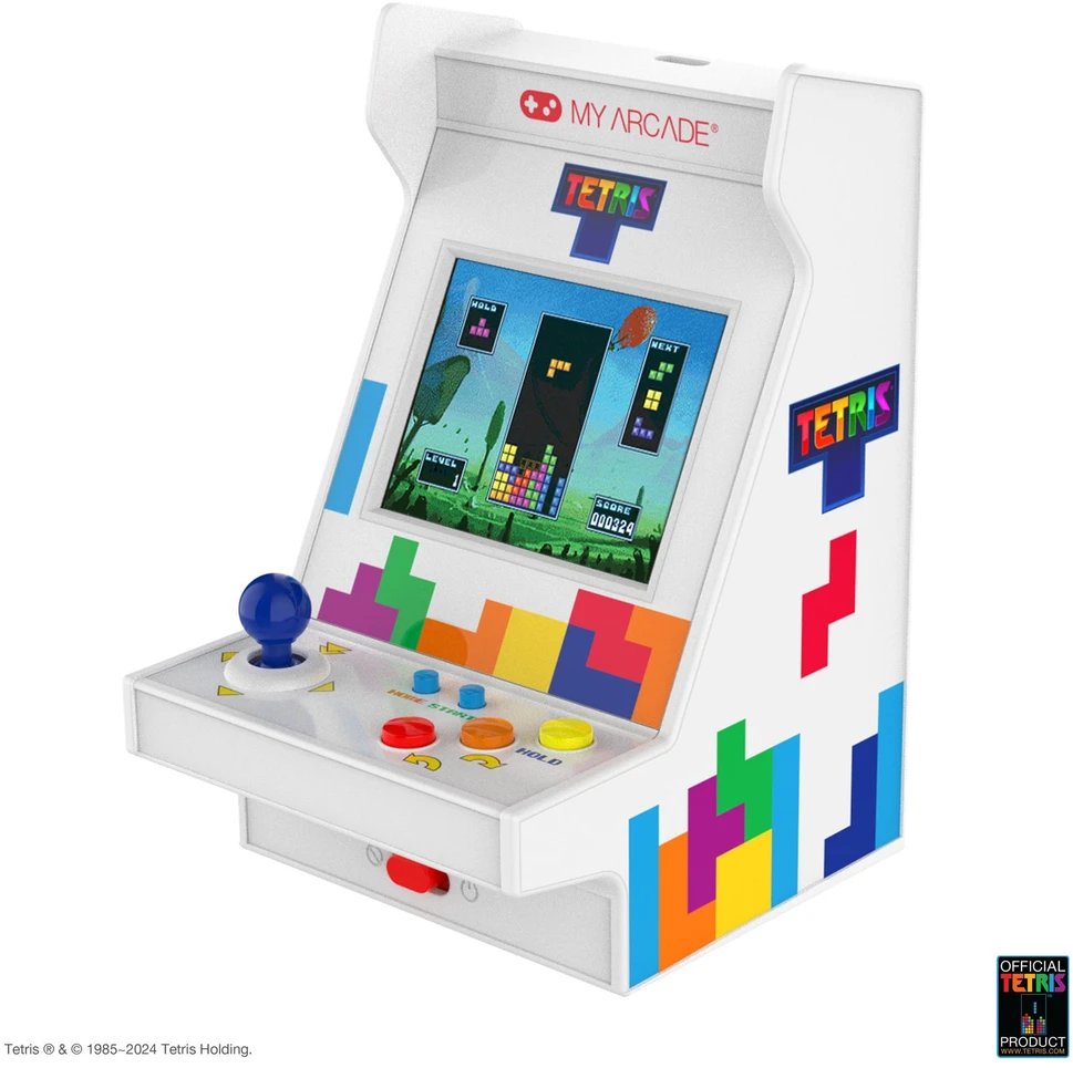 MY ARCADE My Mano žaidimų automatas – „Nano Player Tetris“ 4,5 colio