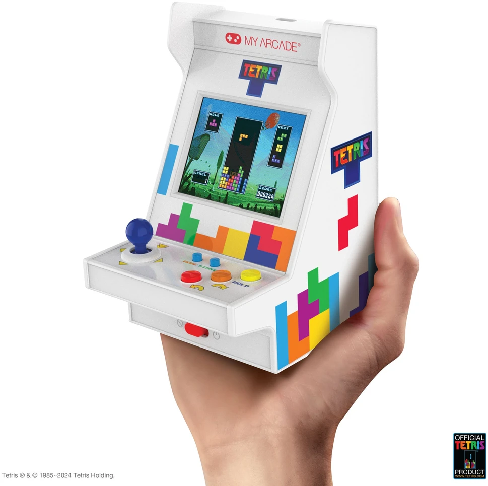 MY ARCADE My Mano žaidimų automatas – „Nano Player Tetris“ 4,5 colio