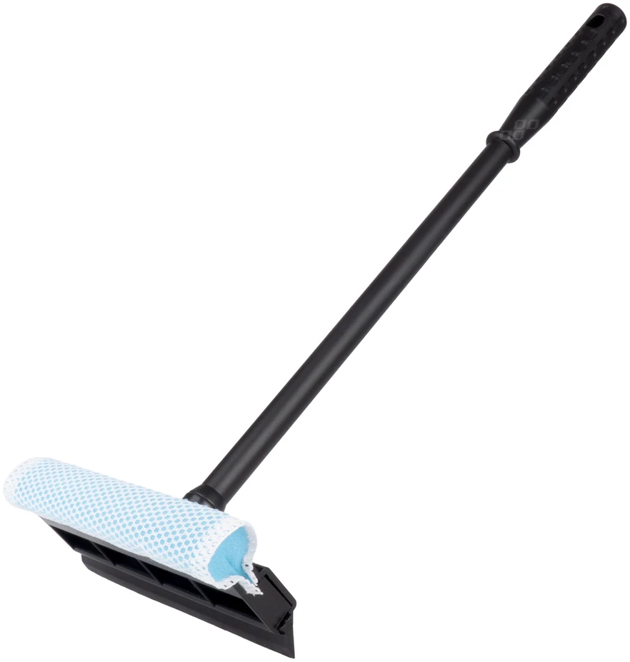 Plastikinių langų ir veidrodžių valiklis + vandens valytuvas, 54 cm, amio-03852