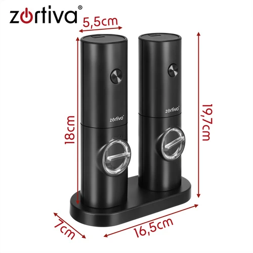 Młynek elektrinis - 2 vnt. Zortiva